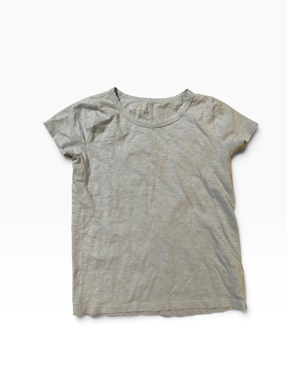 J. Crew Short Sleeve Crewneck Tee - Light Gray